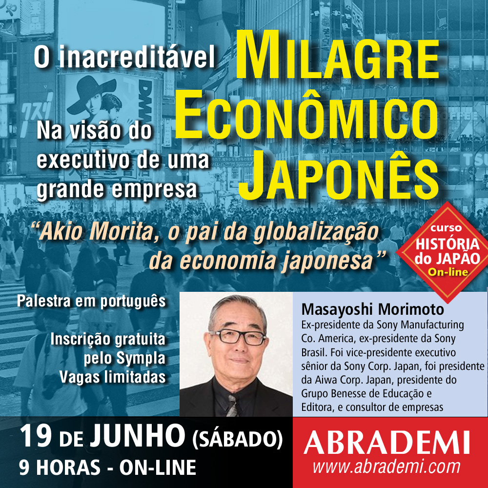 Milagre Econômico Japonês – Na visão do executivo de uma grande empresa